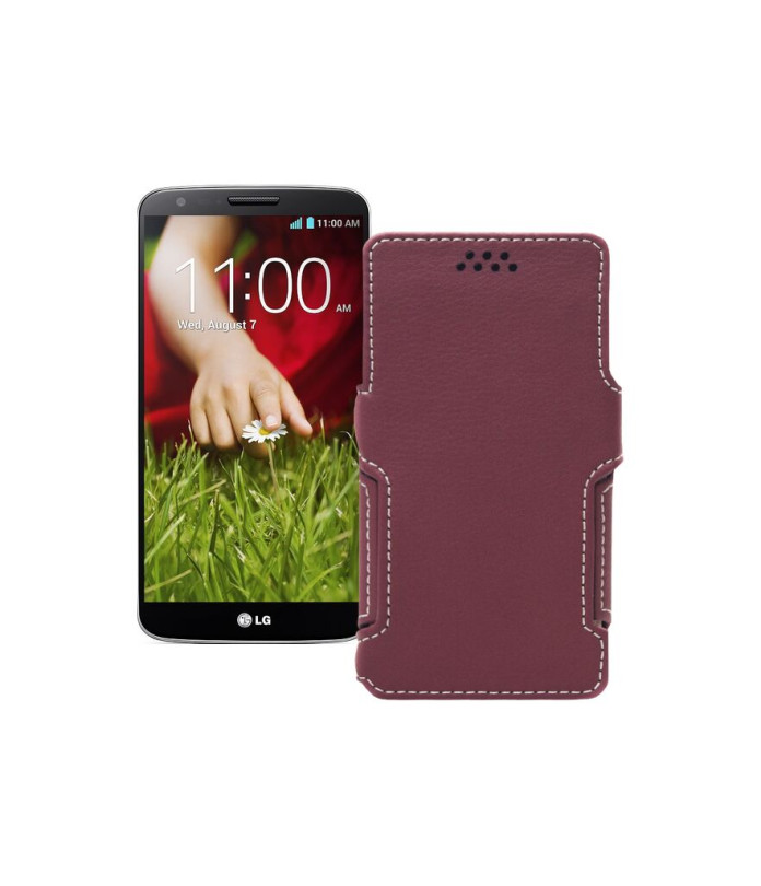 Чохол-книжка з екошкіри для телефону LG G2 (D802)