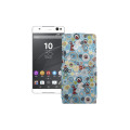 Чохол-флип з екошкіри для телефону Sony Xperia C5 Ultra