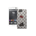 Чохол-флип з екошкіри для телефону Sony Xperia C5 Ultra