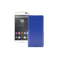 Чохол-флип з екошкіри для телефону Sony Xperia C5 Ultra