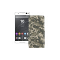 Чохол-флип з екошкіри для телефону Sony Xperia C5 Ultra