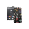Чохол-флип з екошкіри для телефону Sony Xperia C5 Ultra