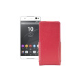 Чохол-флип з екошкіри для телефону Sony Xperia C5 Ultra