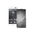 Чохол-флип з екошкіри для телефону Sony Xperia C5 Ultra