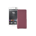 Чохол-флип з екошкіри для телефону Sony Xperia C5 Ultra