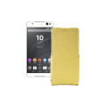 Чохол-флип з екошкіри для телефону Sony Xperia C5 Ultra