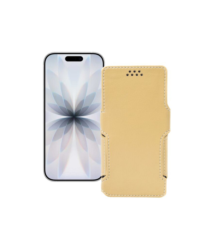 Чохол-книжка з екошкіри для телефону Apple iPhone 17