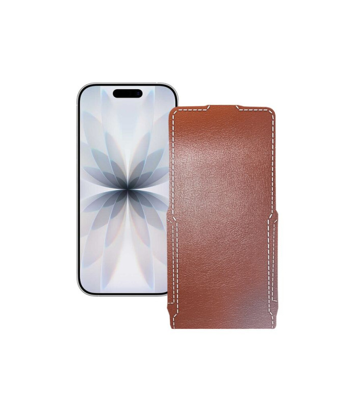 Чохол-флип з екошкіри для телефону Apple iPhone 17