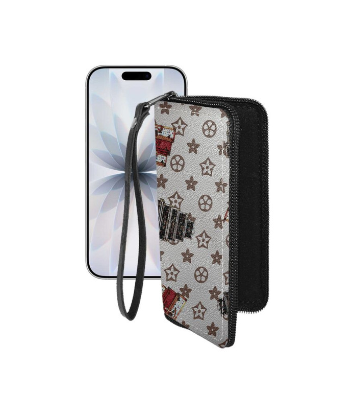 Чохол-гаманець з екошкіри для телефону Apple iPhone 17