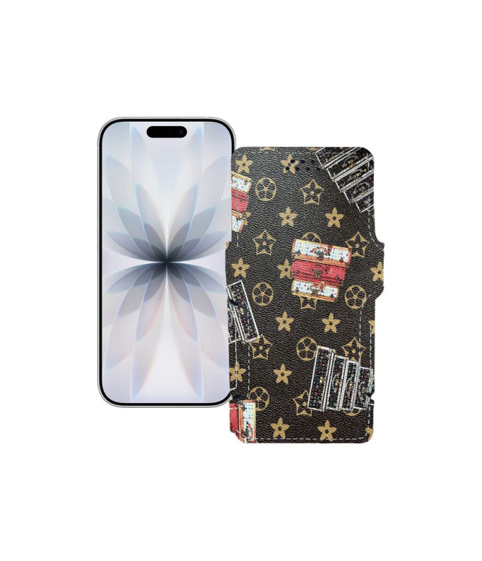 Чохол-книжка з екошкіри для телефону Apple iPhone 17