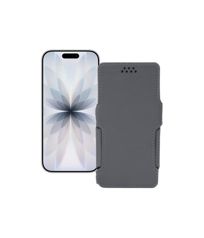 Чохол-книжка з екошкіри для телефону Apple iPhone 17