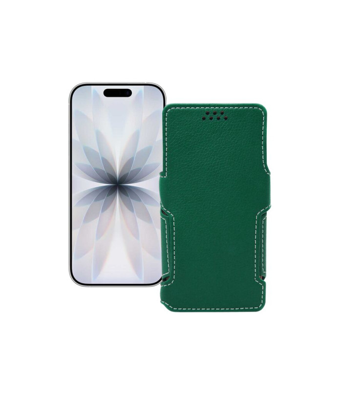 Чохол-книжка з екошкіри для телефону Apple iPhone 17