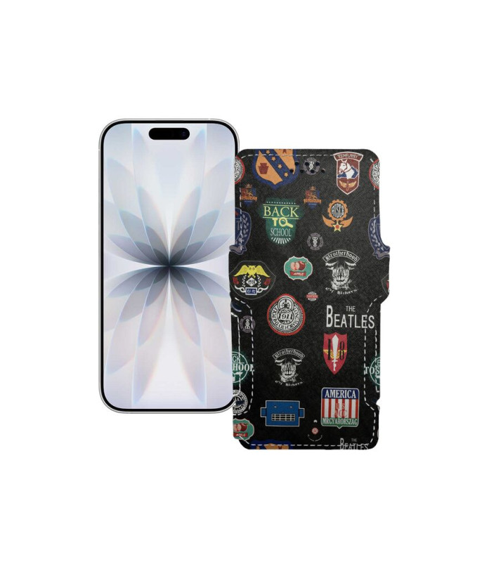 Чохол-книжка з екошкіри для телефону Apple iPhone 17