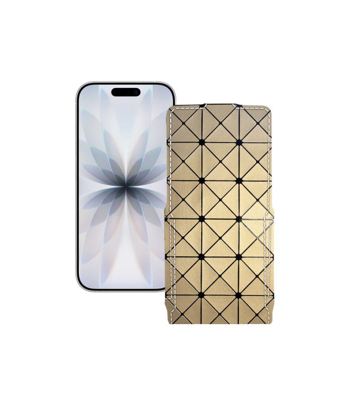 Чохол-флип з екошкіри для телефону Apple iPhone 17