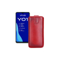 Витяжка з екошкіри для телефону Vivo Y01