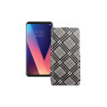 Чохол-флип з екошкіри для телефону LG V30 Plus