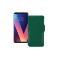 Чохол-книжка з екошкіри для телефону LG V30 Plus