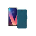 Чохол-книжка з екошкіри для телефону LG V30 Plus