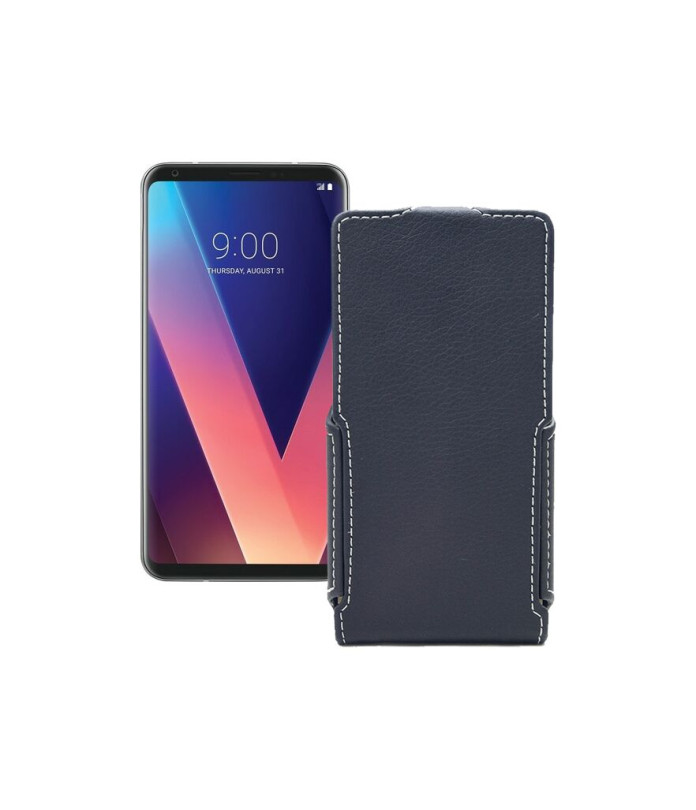 Чохол-флип з екошкіри для телефону LG V30 Plus