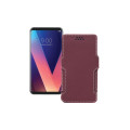 Чохол-книжка з екошкіри для телефону LG V30 Plus