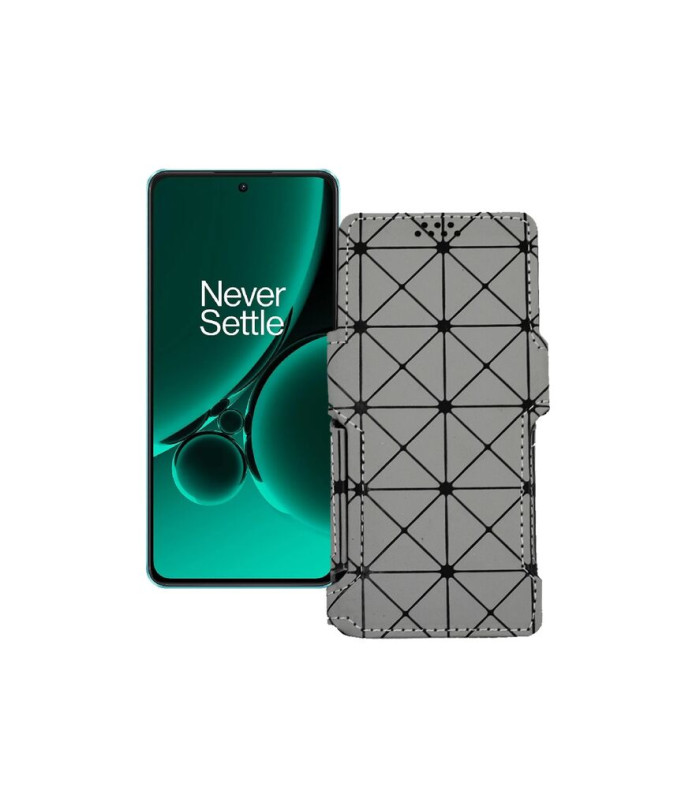 Чохол-книжка з екошкіри для телефону OnePlus Nord CE 3