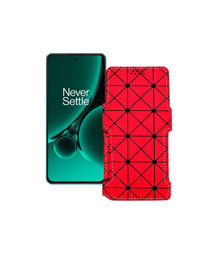 Чохол-книжка з екошкіри для телефону OnePlus Nord CE 3