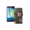 Чохол-книжка з екошкіри для телефону Samsung Galaxy A5 2014 (A500)