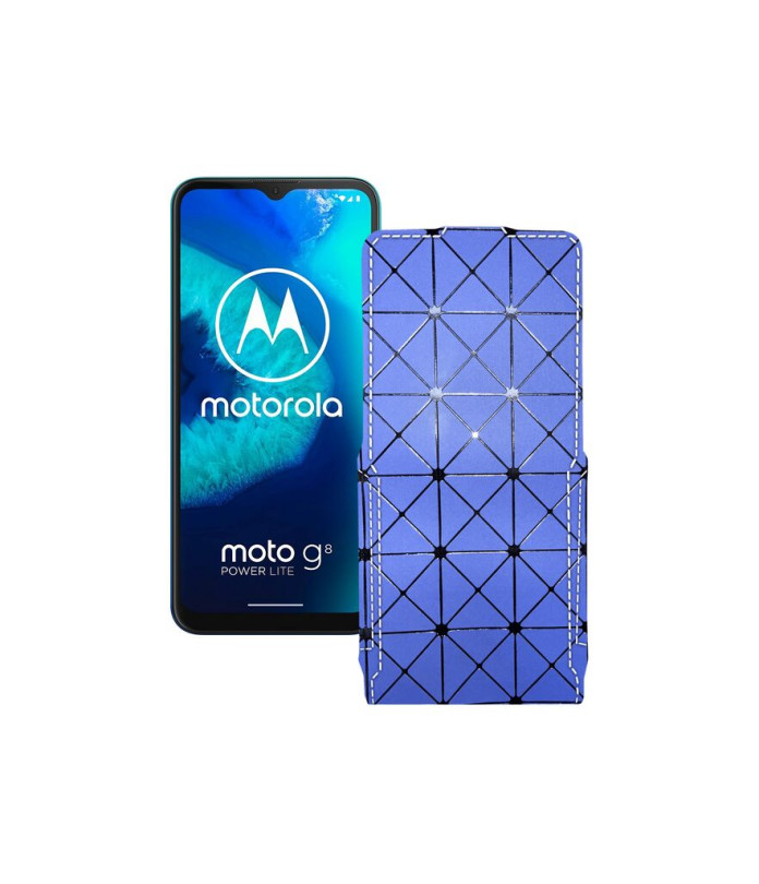 Чохол-флип з екошкіри для телефону Motorola Moto G8 Power lite