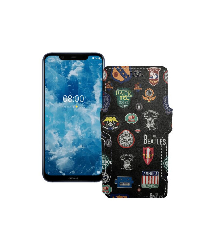 Чохол-книжка з екошкіри для телефону Nokia 8.1 (nokia X7)