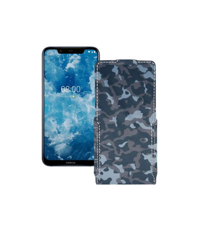 Чохол-флип з екошкіри для телефону Nokia 8.1 (nokia X7)