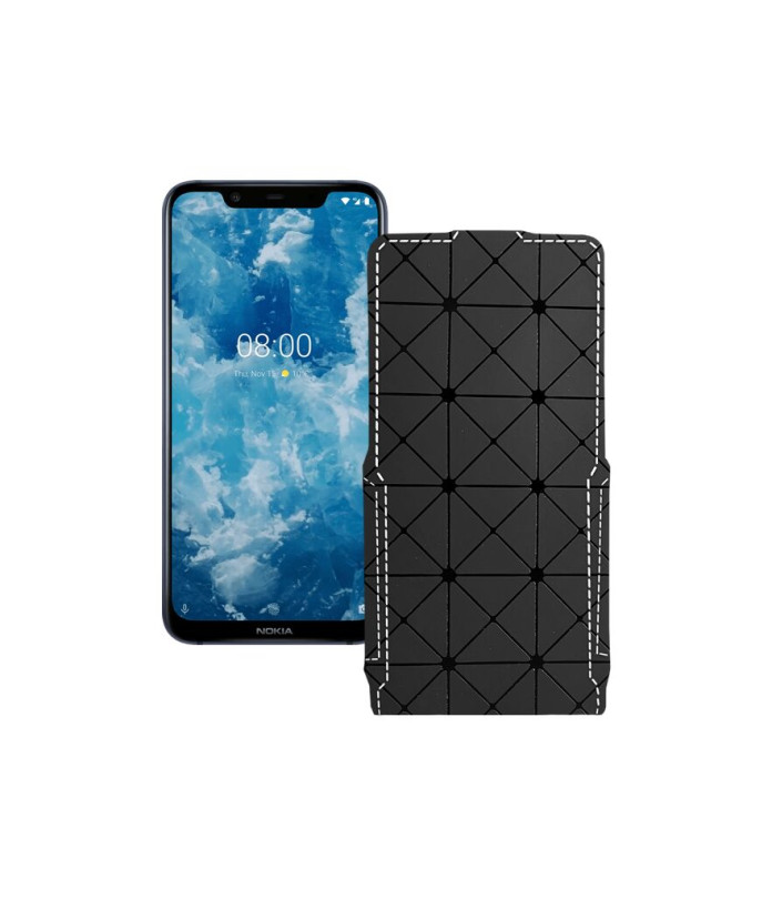 Чохол-флип з екошкіри для телефону Nokia 8.1 (nokia X7)