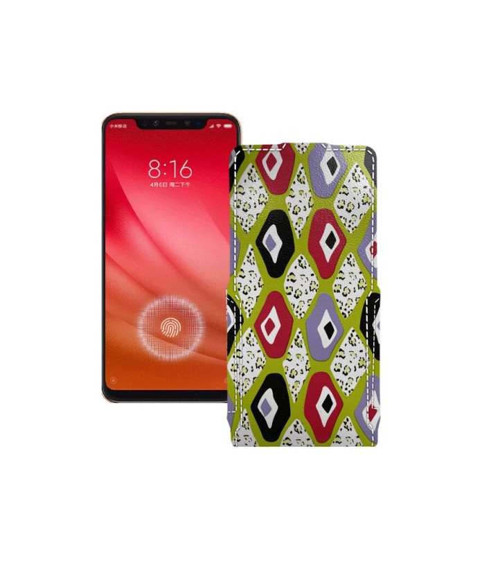 Чохол-флип з екошкіри для телефону Xiaomi Mi 8 Pro