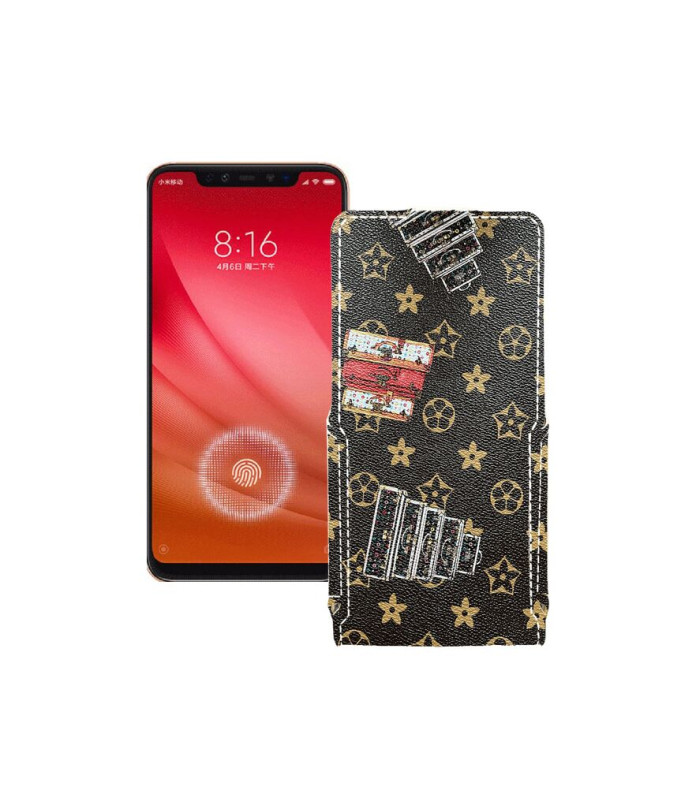 Чохол-флип з екошкіри для телефону Xiaomi Mi 8 Pro