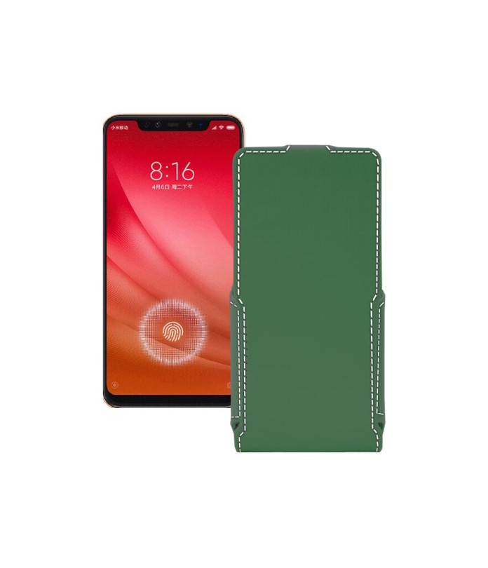 Чохол-флип з екошкіри для телефону Xiaomi Mi 8 Pro