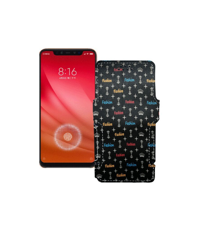 Чохол-книжка з екошкіри для телефону Xiaomi Mi 8 Pro