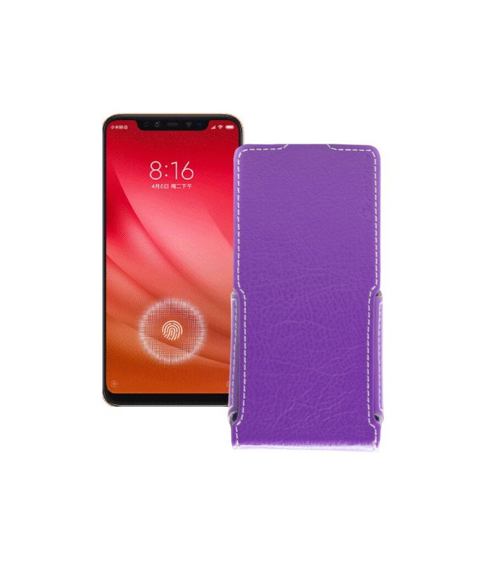 Чохол-флип з екошкіри для телефону Xiaomi Mi 8 Pro