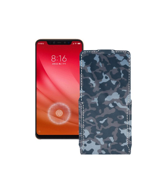 Чохол-флип з екошкіри для телефону Xiaomi Mi 8 Pro