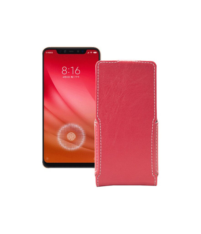 Чохол-флип з екошкіри для телефону Xiaomi Mi 8 Pro