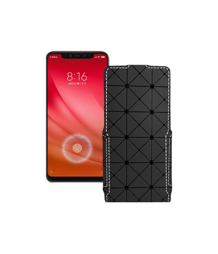 Чохол-флип з екошкіри для телефону Xiaomi Mi 8 Pro