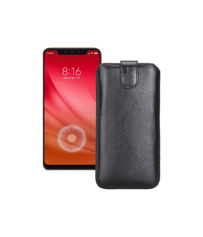 Витяжка з екошкіри для телефону Xiaomi Mi 8 Pro