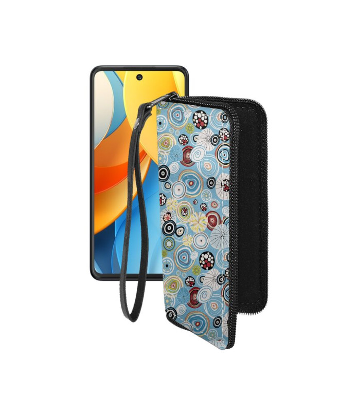 Чохол-гаманець з екошкіри для телефону ZTE Blade V60 Vito