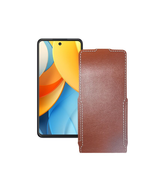 Чохол-флип з екошкіри для телефону ZTE Blade V60 Vito