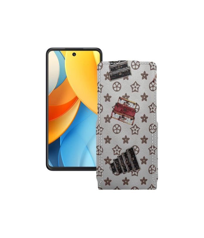 Чохол-флип з екошкіри для телефону ZTE Blade V60 Vito