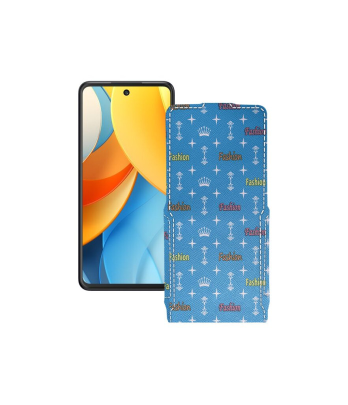 Чохол-флип з екошкіри для телефону ZTE Blade V60 Vito