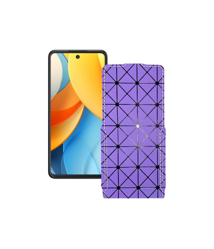 Чохол-флип з екошкіри для телефону ZTE Blade V60 Vito