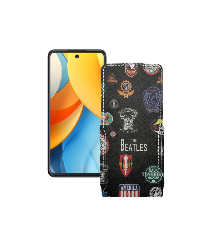 Чохол-флип з екошкіри для телефону ZTE Blade V60 Vito