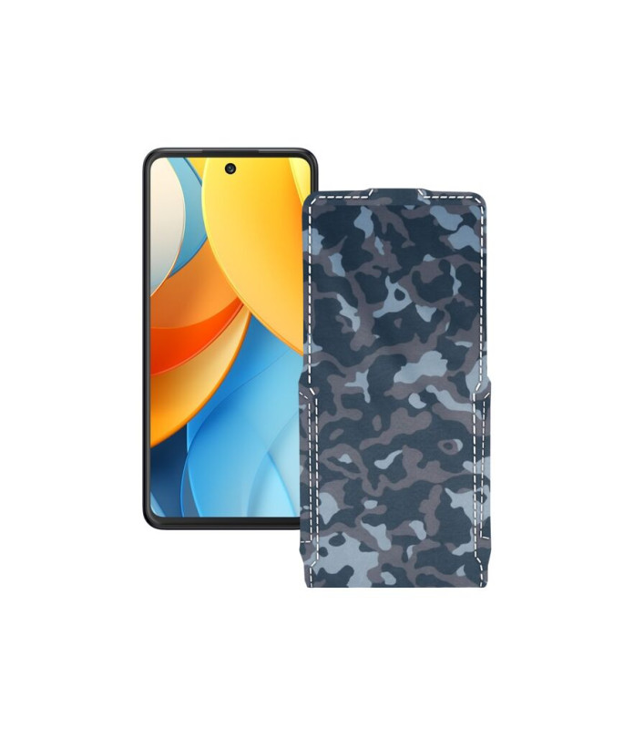 Чохол-флип з екошкіри для телефону ZTE Blade V60 Vito