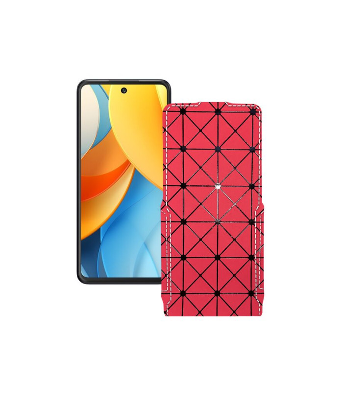 Чохол-флип з екошкіри для телефону ZTE Blade V60 Vito