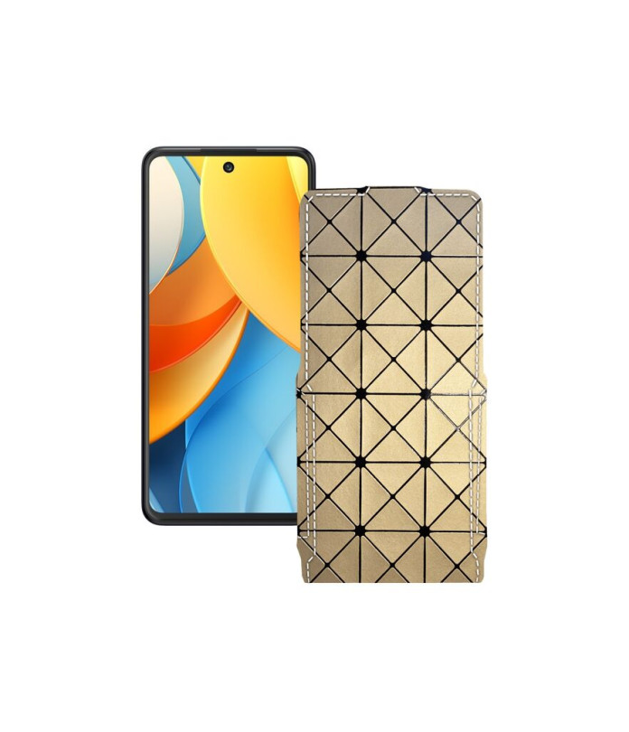 Чохол-флип з екошкіри для телефону ZTE Blade V60 Vito