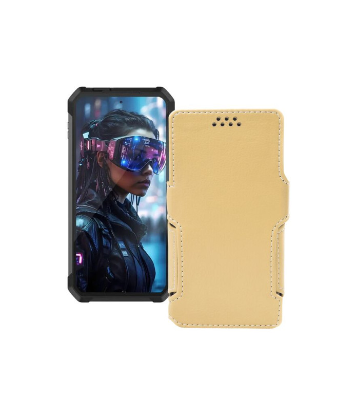 Чохол-книжка з екошкіри для телефону Unihertz Tank 4